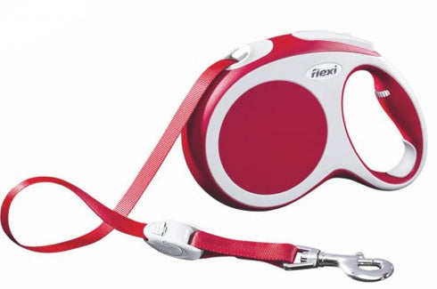 Lesa retractabila Flexi Vario Banda S 5M Rosu